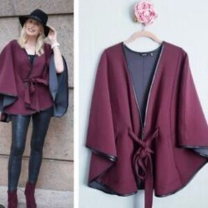 Elegant Burgundy Women's Sweater